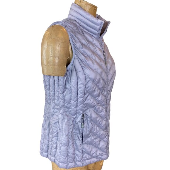 32 Degree Heat Lightweight Packable Puffer Vest Sz M Purplish Gray #329K - Picture 2 of 8